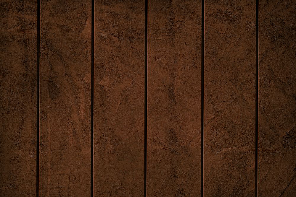 Dark brown paint exposed concrete wall textured background