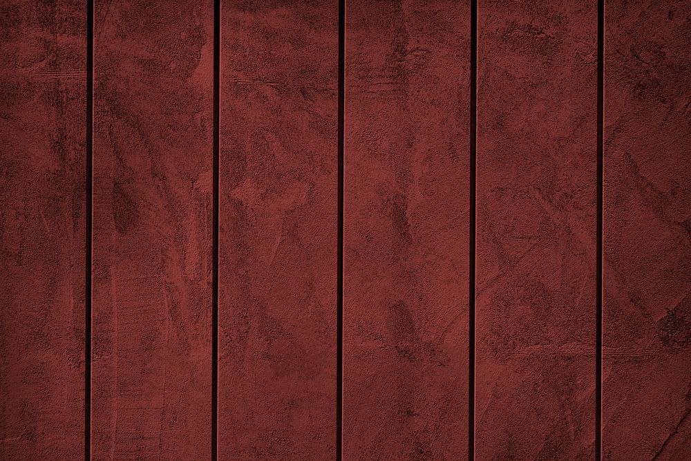 Deep red paint exposed concrete wall textured background