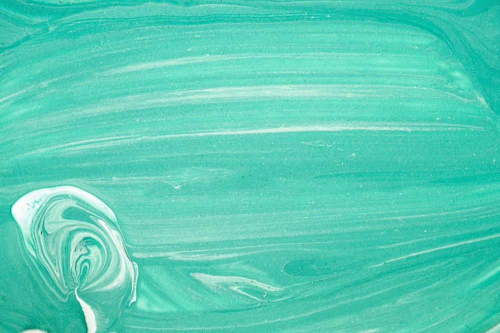 Mint green oil paint textured background
