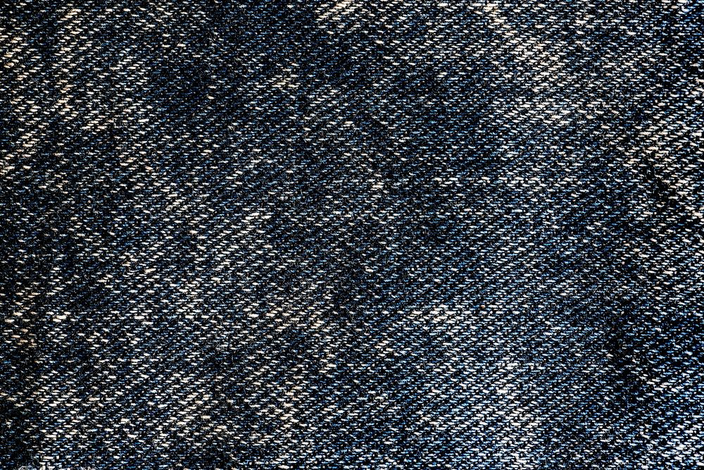 Blue woolen fabric textured background