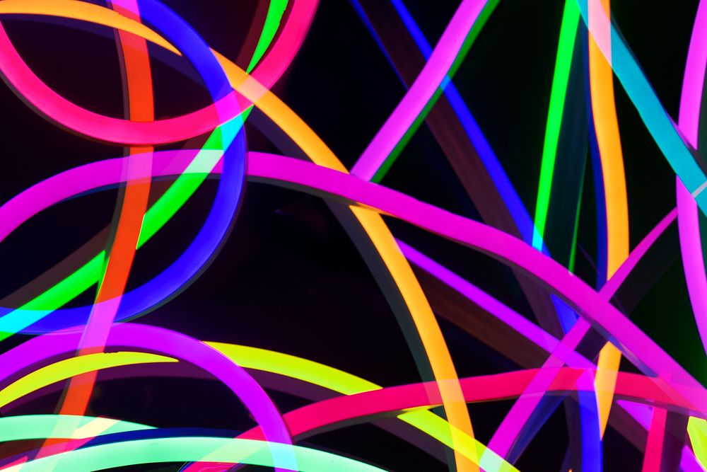 Colorful light abstract design background