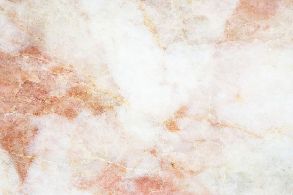 Orange and white marble textured background