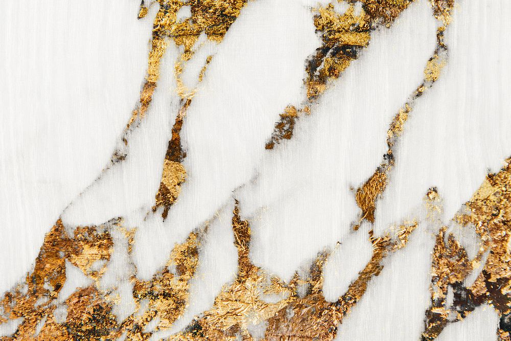 Golden marble textured background design