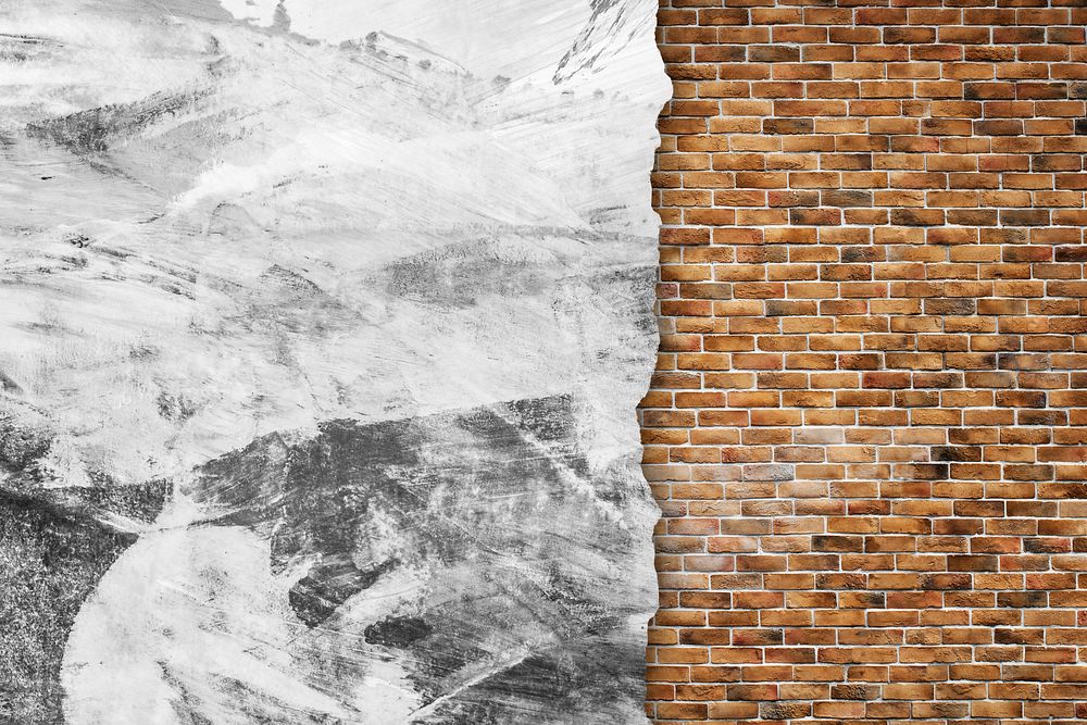 Brick wall textured background sample