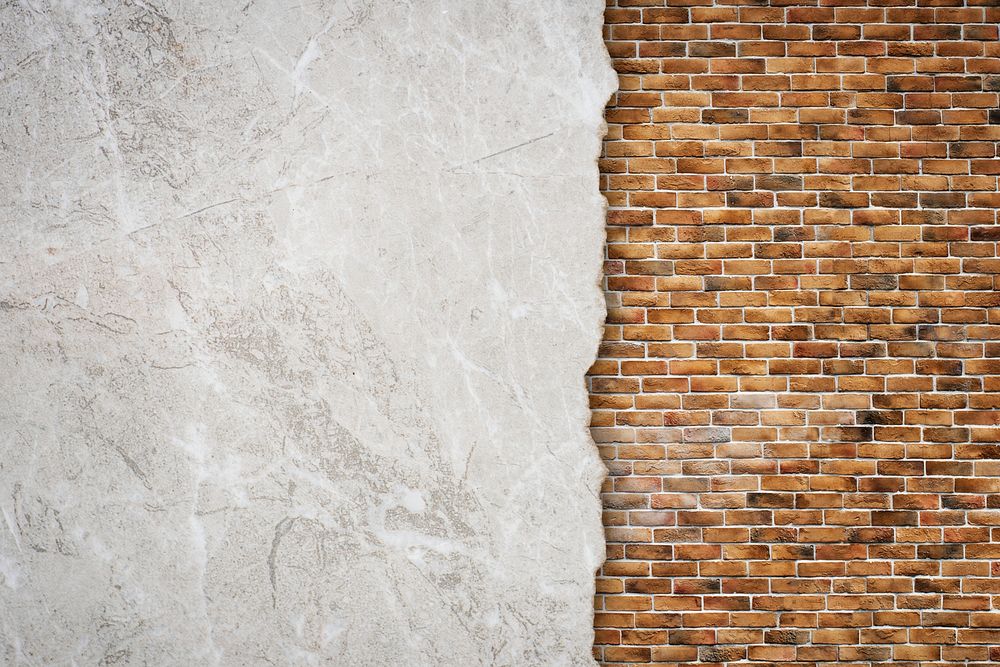 Brick wall textured background sample