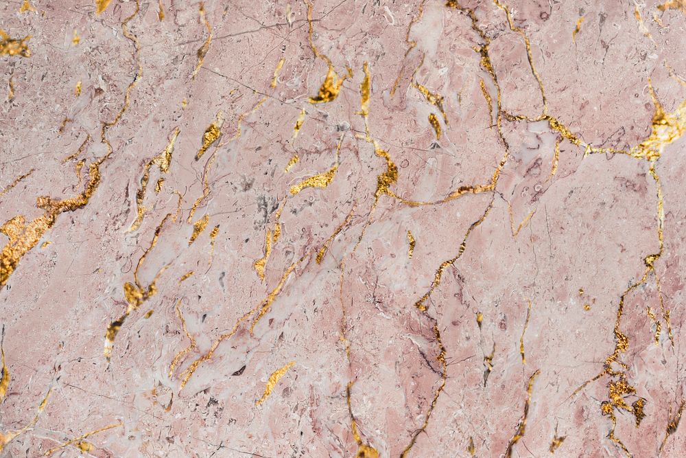 Pink marble rock textured background