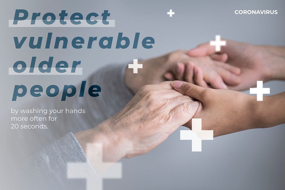 Protect vulnerable people. This image is part our collaboration with the Behavioural Sciences team at Hill+Knowlton…