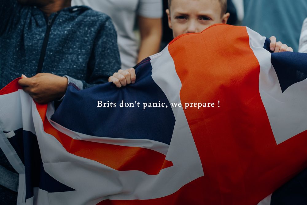 Brits don't panic, we prepare. This image is part our collaboration with the Behavioural Sciences team at Hill+Knowlton…
