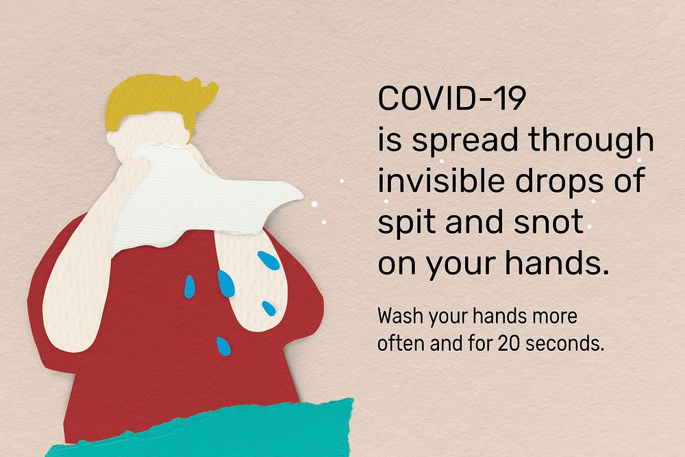Covid-19 spreads through invisible droplets. This image is part our collaboration with the Behavioural Sciences team at…