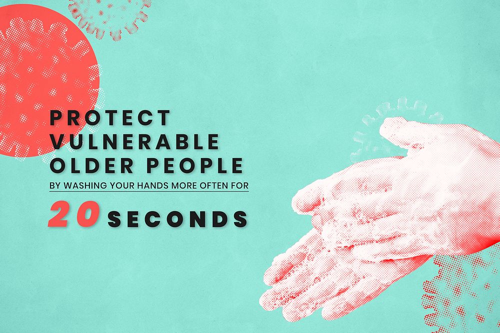 Wash your hands to prevent the spread. This image is part our collaboration with the Behavioural Sciences team at…