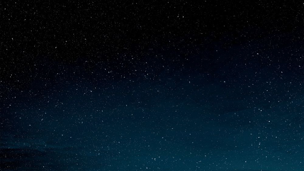 Dark galaxy computer wallpaper, aesthetic starry night background 