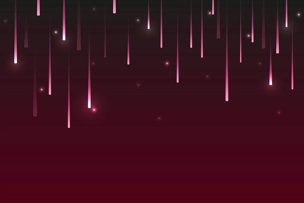 Shooting star patterned background vector