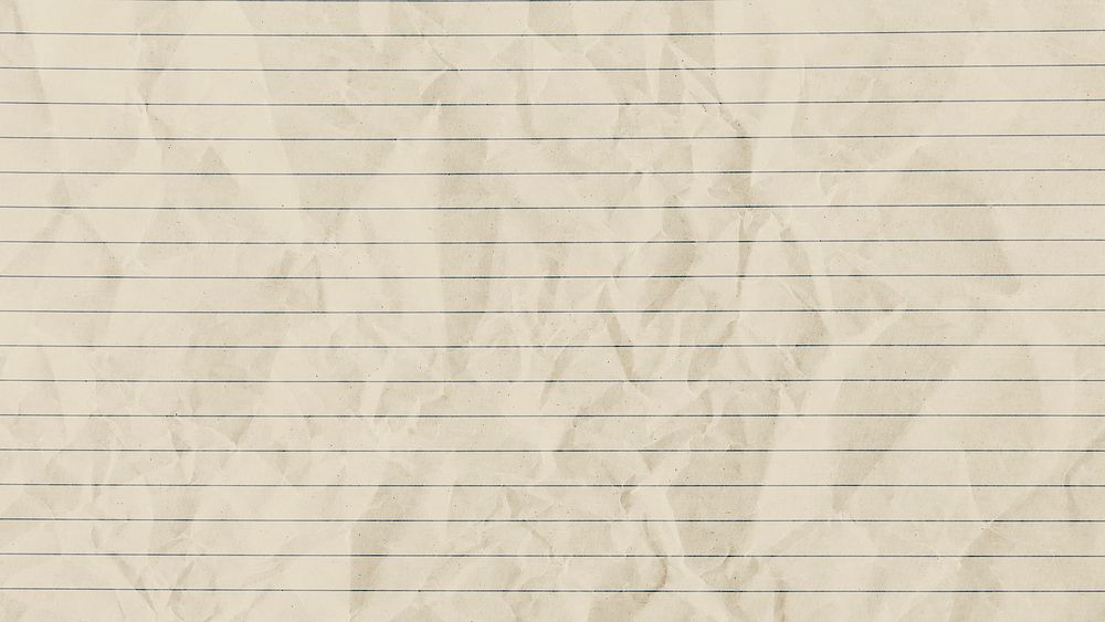 Beige crumpled paper HD wallpaper, note paper background 