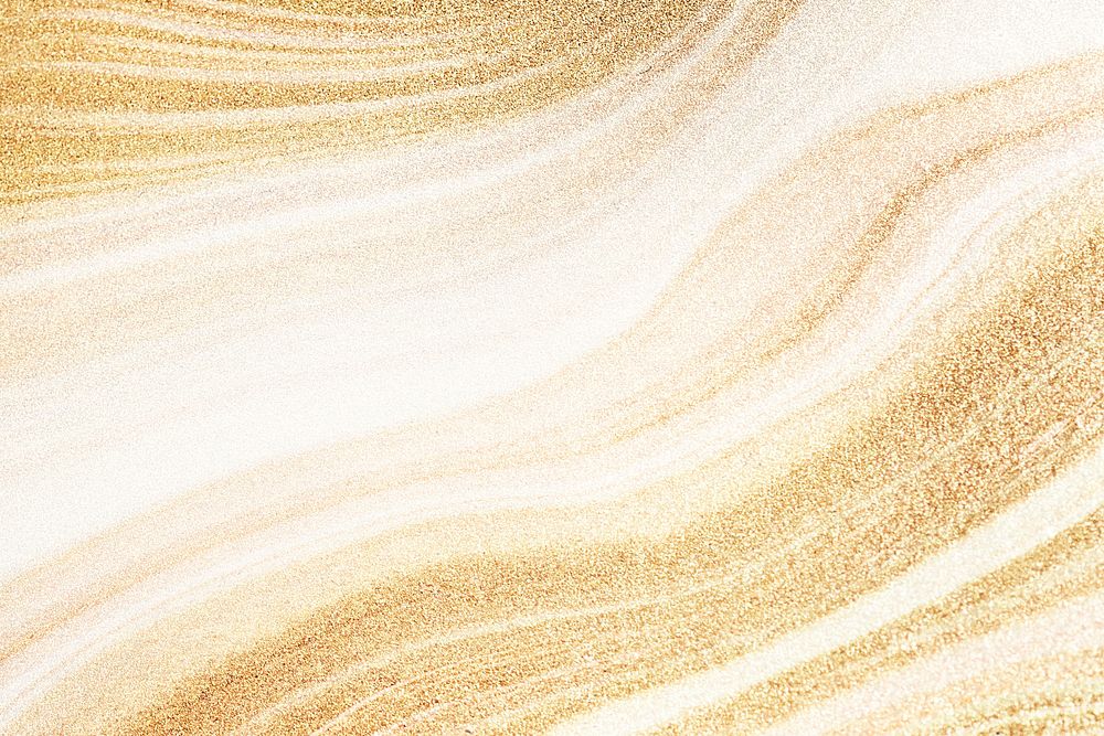Gold fluid textured background illustration