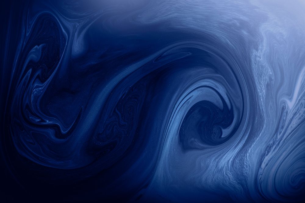 Blue fluid patterned background