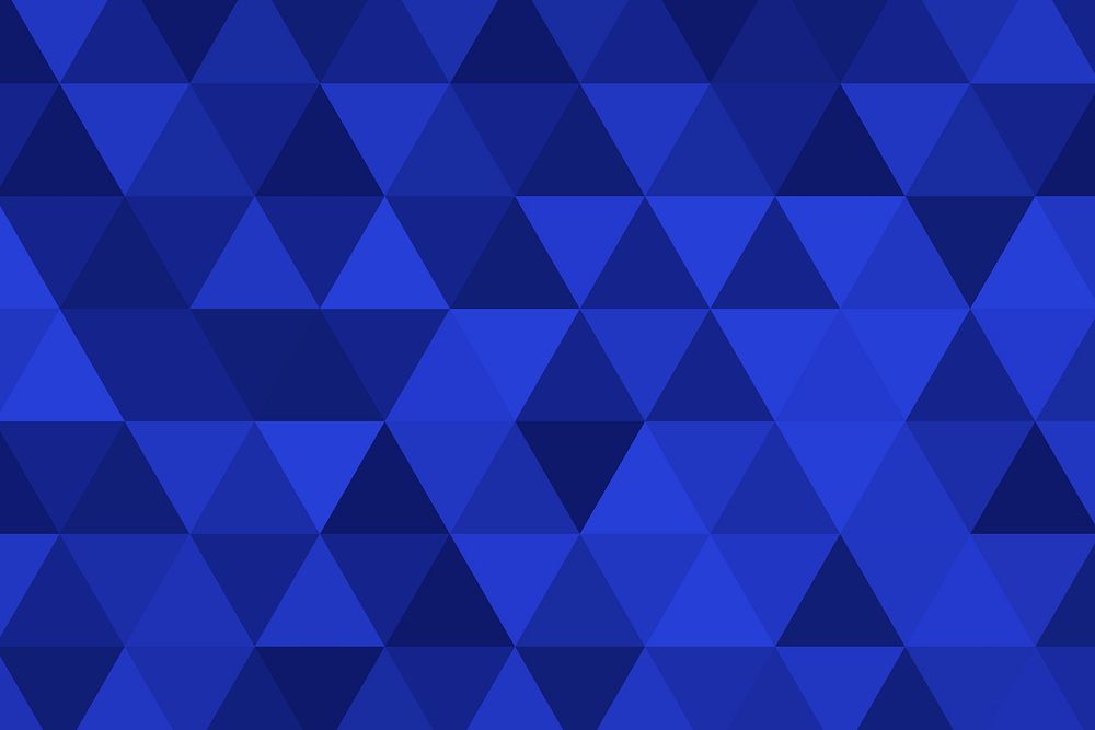 Pyramid patterned blue geometrical background