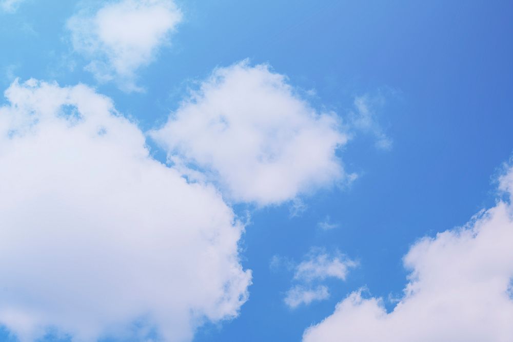 Cloud patterned blue sky background | Premium Photo - rawpixel