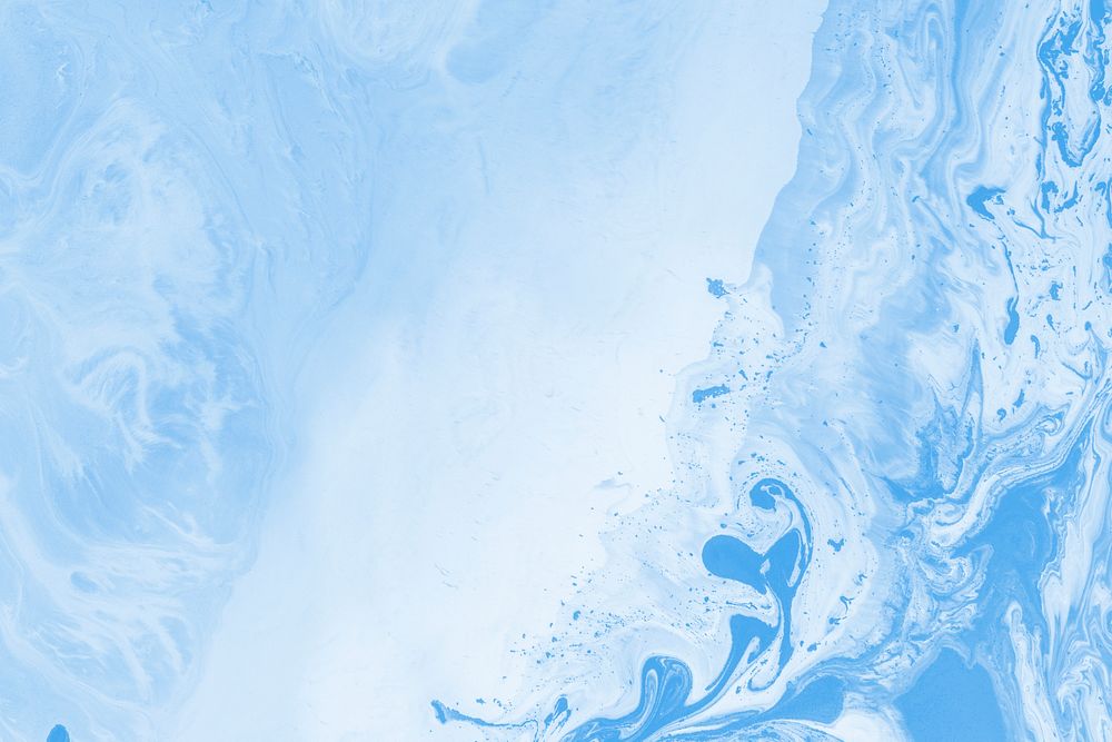 Watercolor textured blue background