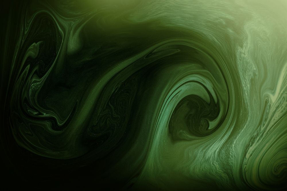 Dark green swirl patterned background