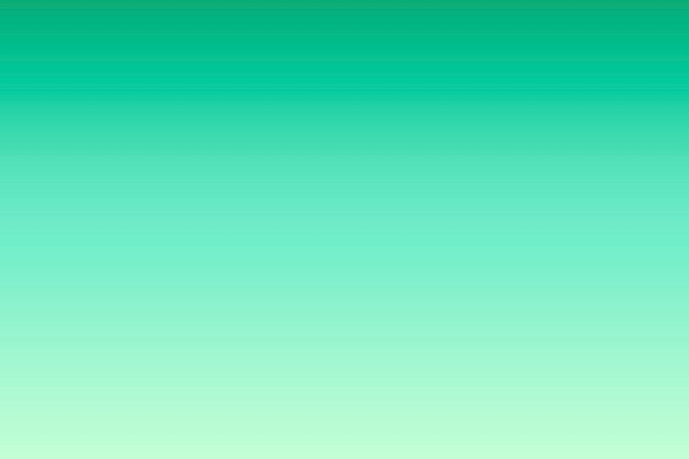 Ombre turquoise green simple background vector