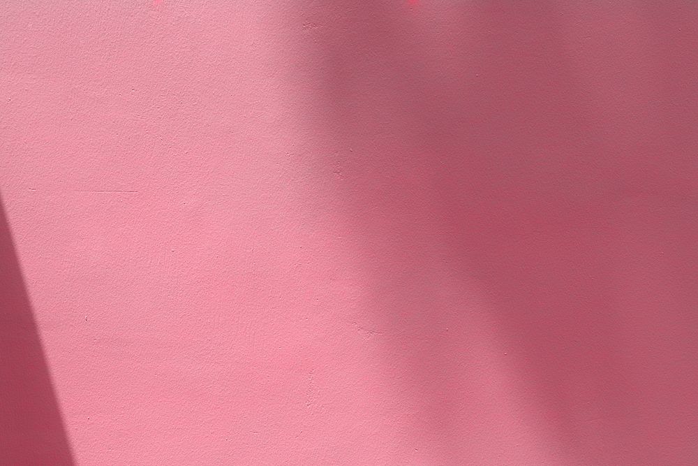 Abstract shadow on a pink background