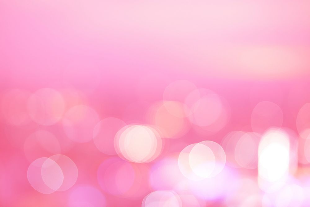 Taffy pink bokeh patterned background