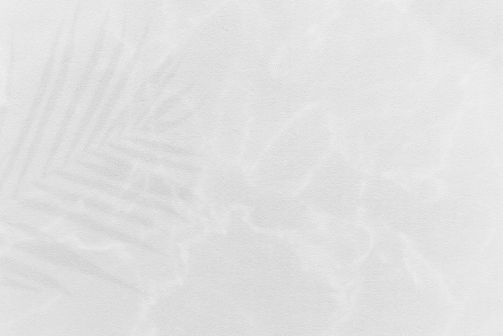 Gray palm leaf shadow background