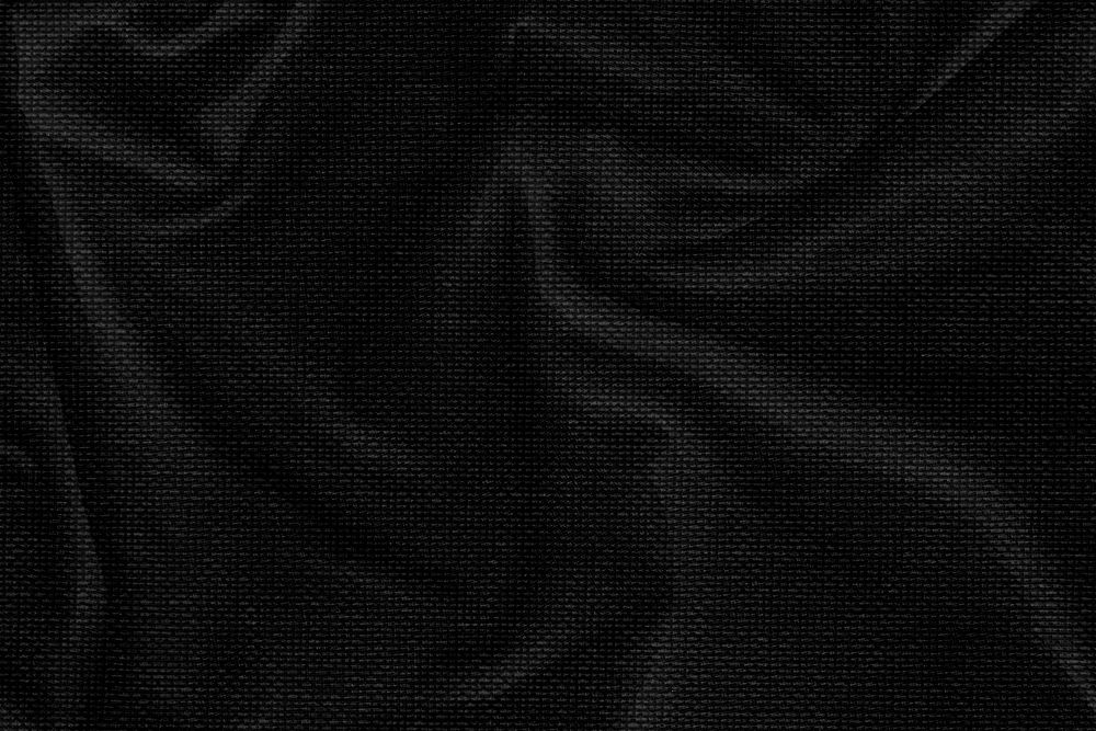 Black linen textured background