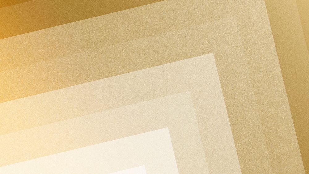 Gold gradient layer desktop wallpaper, aesthetic patterned background 