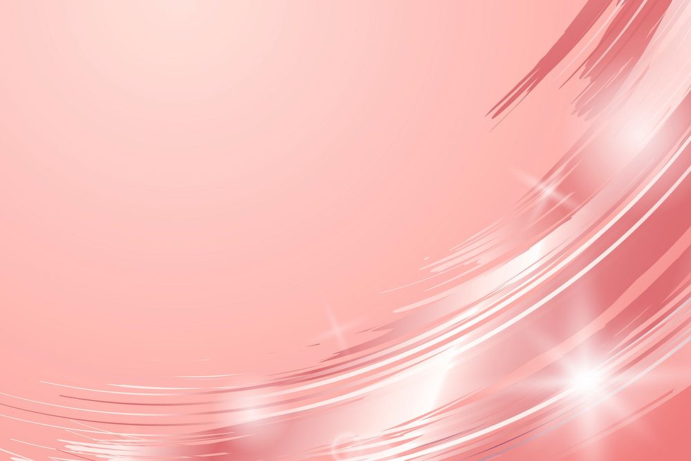 Pink curved patterned background illustration