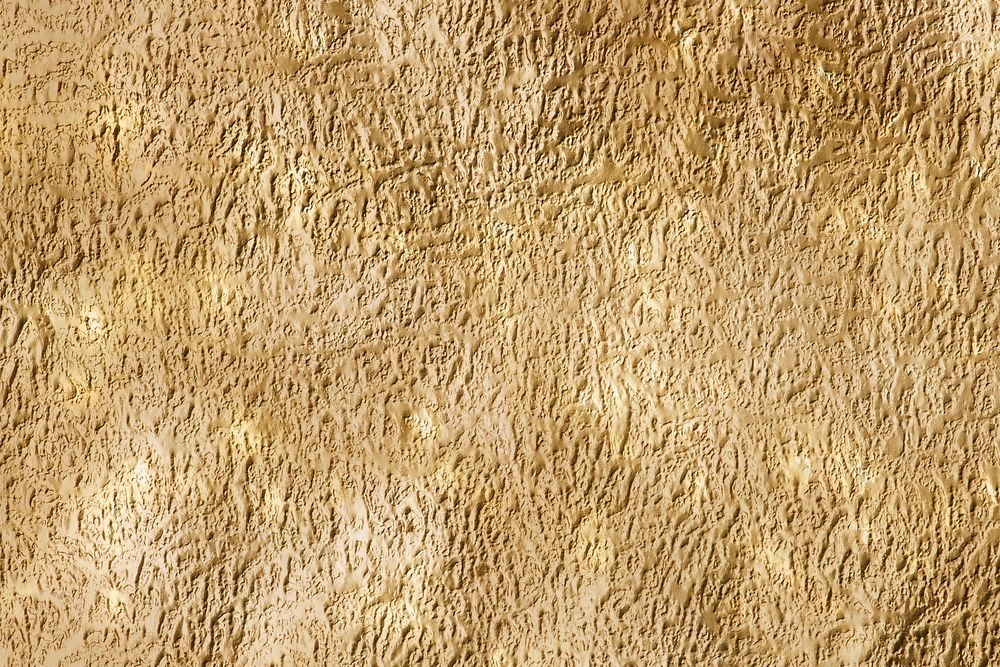 Grunge texture on a gold background
