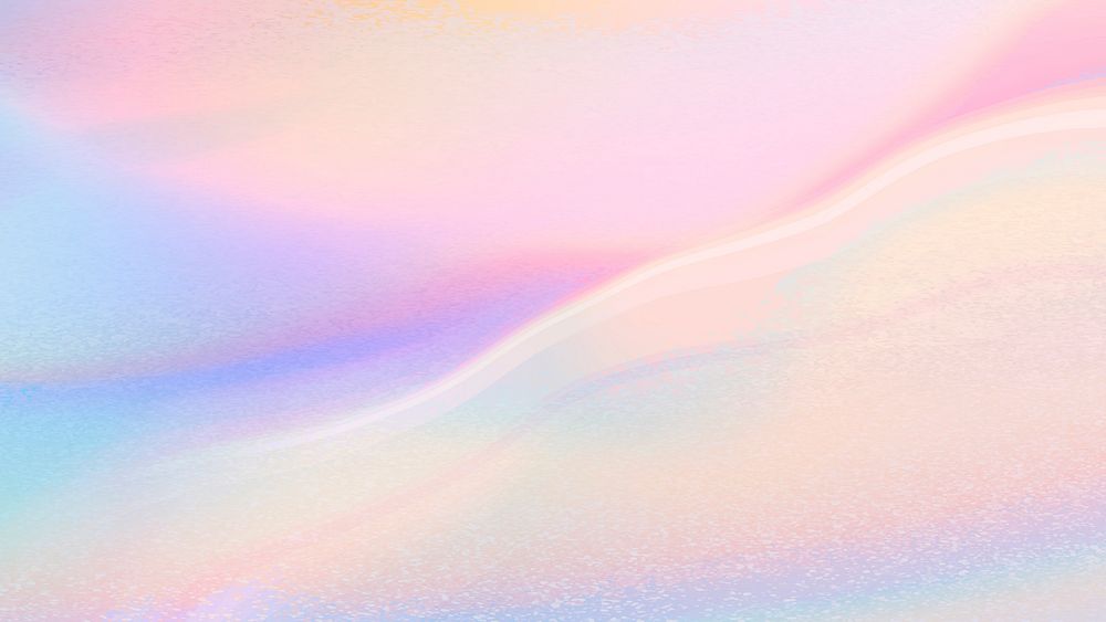 Holographic pastel HD wallpaper, aesthetic background