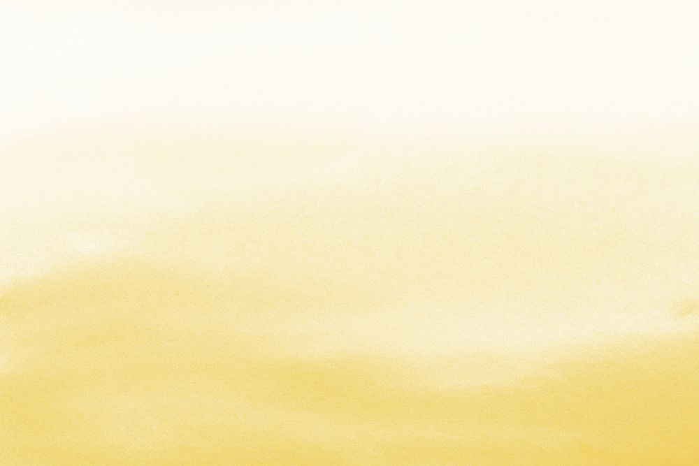 Watercolor textured yellow background