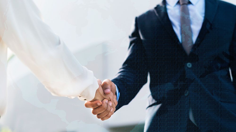 Business People Shaking Hands An | Premium Photo - Rawpixel