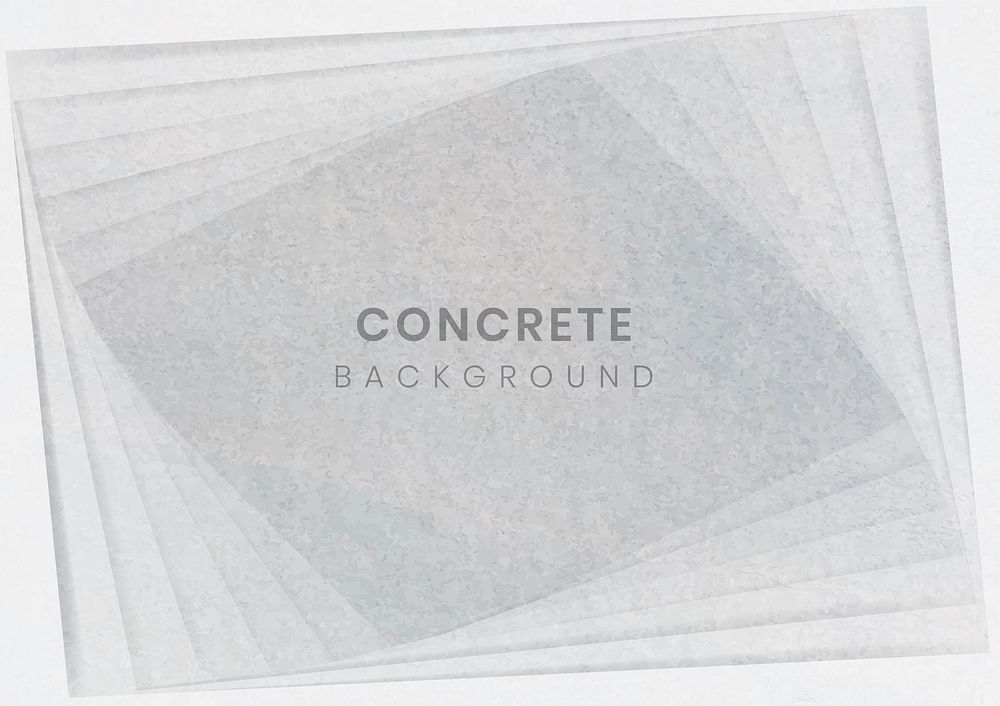 Gray concrete background design vector