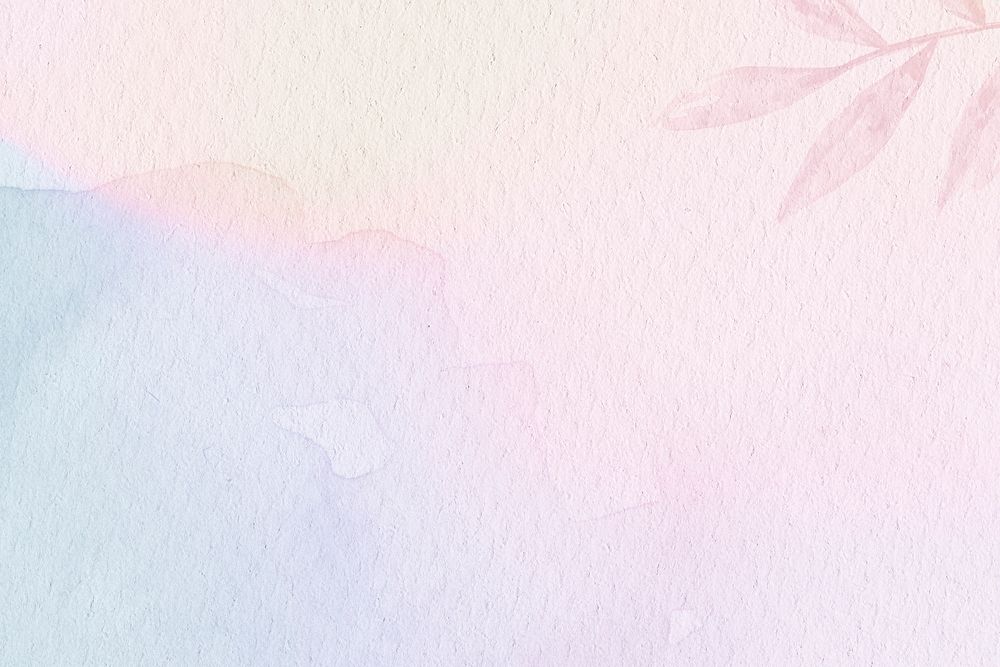 Pastel watercolor patterned background with design space