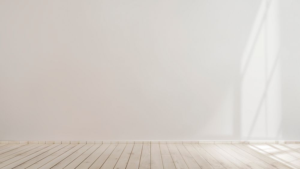 White room desktop wallpaper, blank wall background