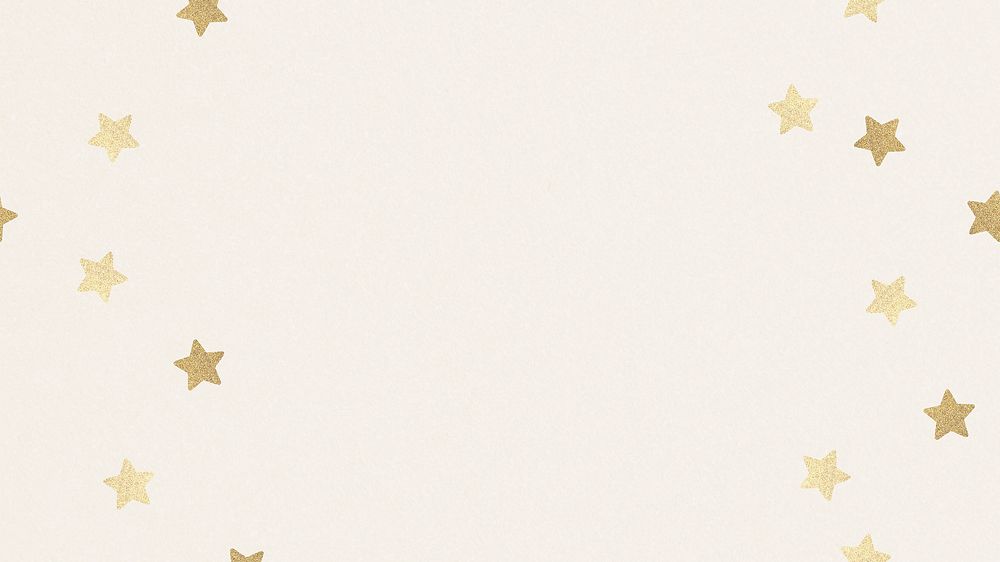 Beige background gold stars pattern | Free Photo - rawpixel