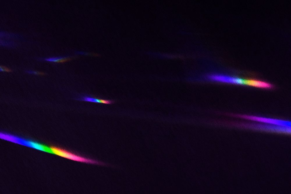 Spectrum rainbow gradient dark tone background