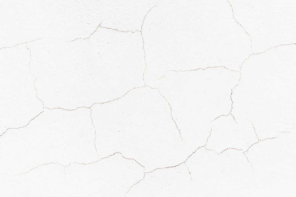 White cracked wall psd background