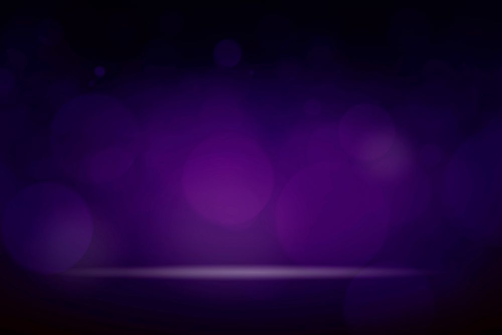 Purple bokeh textured plain product background