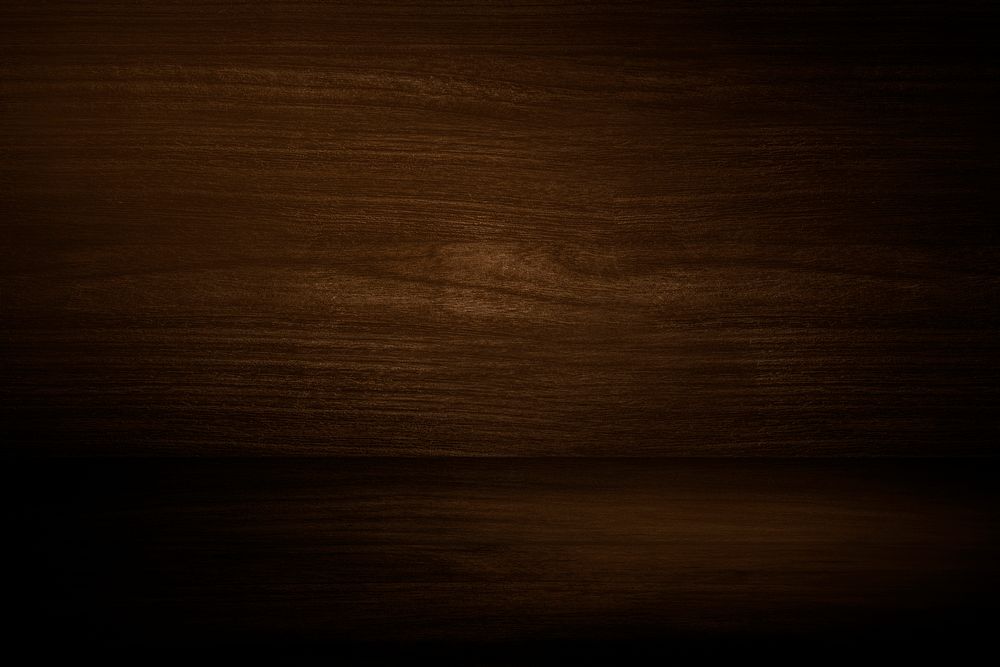 Dark brown wooden textured product background
