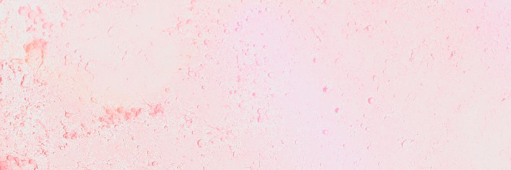 Pink water bubble texture background design space
