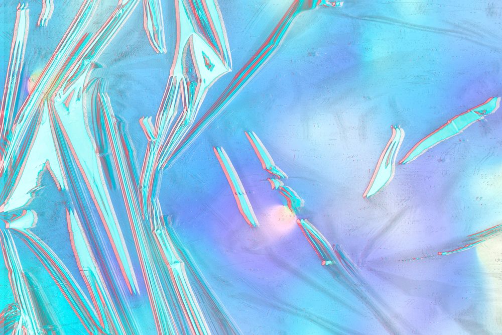 Plastic texture background glitch holographic