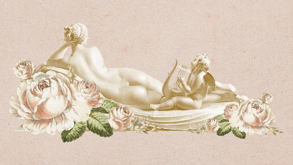 PSD back view reclining Venus sculpture