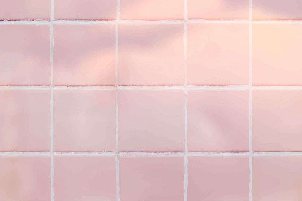 Plain pastel pink background vector
