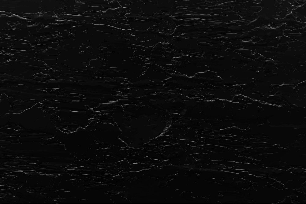 Black stucco textured background vector