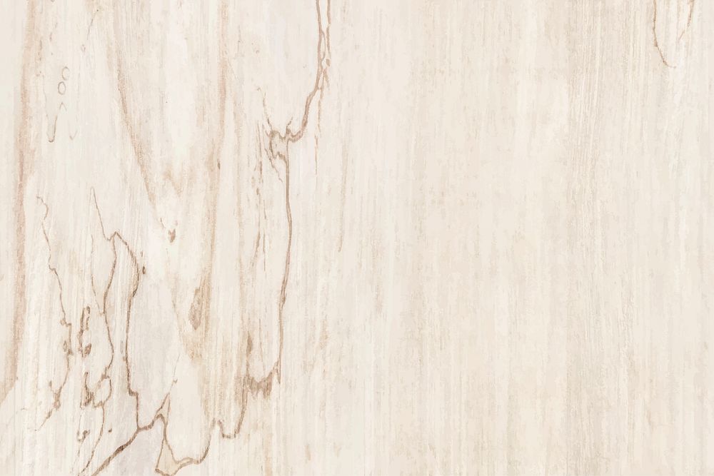 Beige wooden plank textured background vector