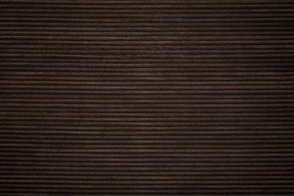 Dark brown wooden patterned background vector
