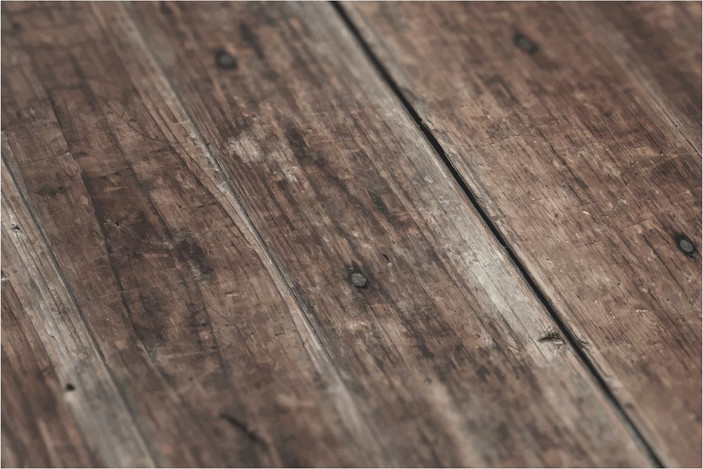 Pale brown wooden planks textured background vector